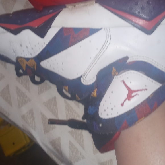 Jordan retro style 7s (UGLY SWEATER) sz 5 youth 6.5 womens - Picture 5 of 8